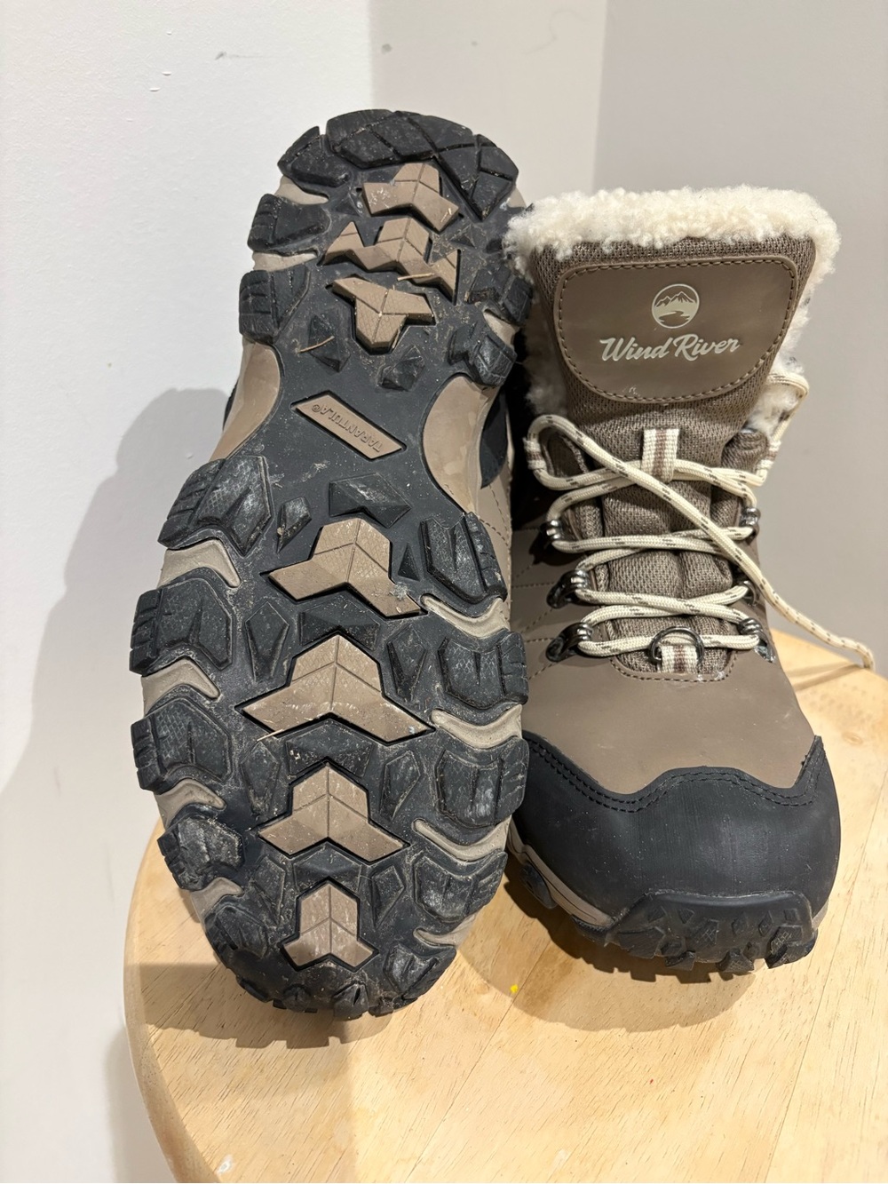 WindRiver Faux-Shearling Lined Hiking/winter Boots - Picture 4 of 6